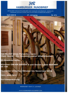 Nr. 274 Heft 5-2018 47. Jahrgang; Hamburger Rundbrief (1 St.)